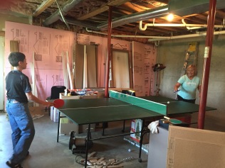 Grandma was good at ping pong, too.